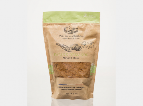 Moulin de la Veyssière - Farine d'Amande - 400g