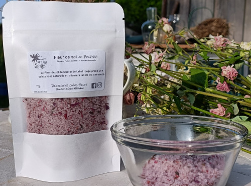 Rébecca les Jolies Fleurs - Fleur de Sel au fuschia