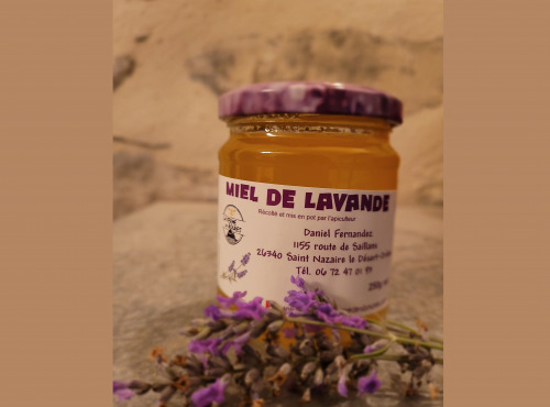 Ferme de Pourcier - Miel de Lavande - 250g