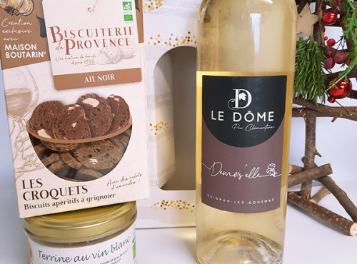 Maison Boutarin - Coffret apéritif ail noir & vin blanc