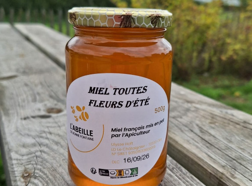 Le Châtaignier - Miel de fleurs d'été - 500g