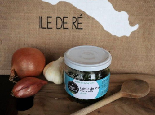 LA FERME DES BALEINES - Laitue De Mer Bio Fraîche Salée - 120 G - Terre Saline