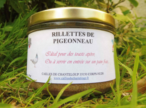 Cailles de Chanteloup - Rillettes De Pigeon 190gr