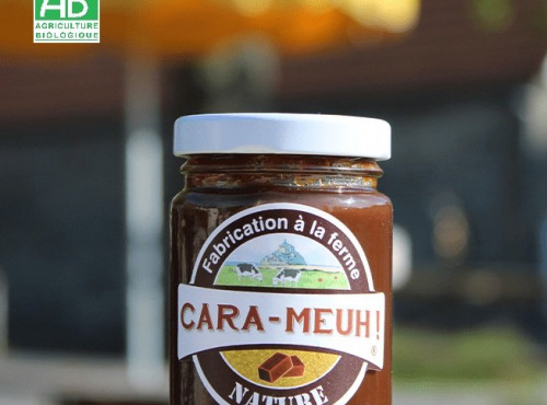 La Ferme des Cara-Meuh - Crème de caramel nature BIO – pot 120g