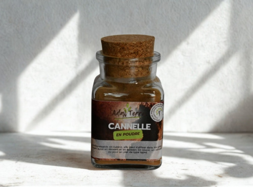 Adal Terra - Epices - Cannelle Bio (en poudre) 60G