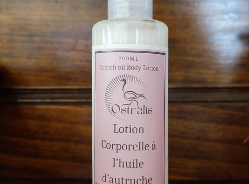 L'Autruche de Laurette - Lotion corporelle à l'huile d'autruche (200 ml)