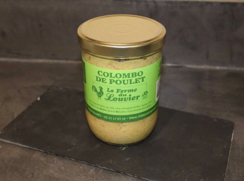 La Ferme du Louvier - Colombo de poulet 800g