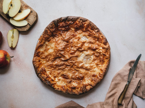 Les Délices d'Aliénor - [Surgelé] Tourtière Landaise aux pommes cuite - 10 parts