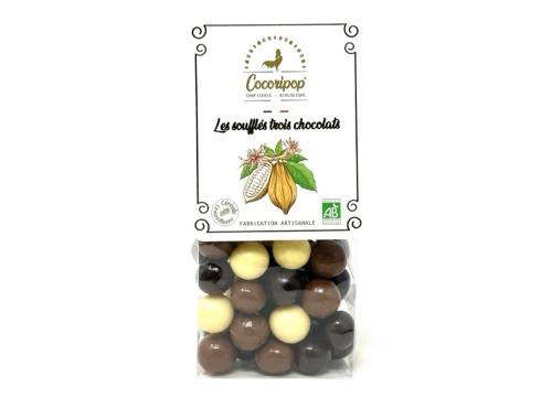 Cocoripop - soufflés trois chocolat 100g x 8