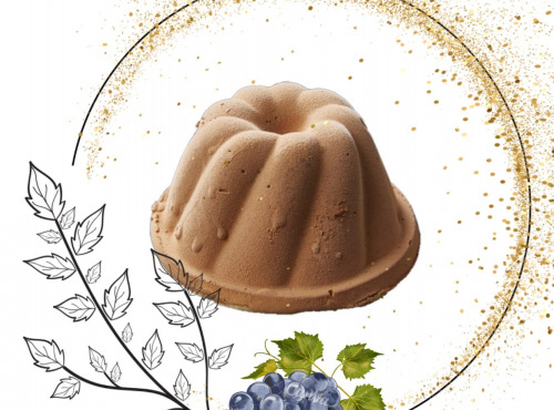 Traiteur Gourmet d'Alsace - Kougelopf glacé vanille, raisins au Marc de Gewurztraminer2 pers