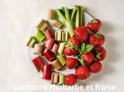 Piments et Moutardes du Périgord - Confiture Rhubarbe à papa 200g