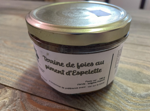 La Guyotte Ferme Bressane - Terrine de foie au piment d'Espelette