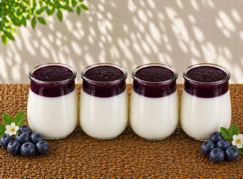 Gaec de l'Elanion - Yaourt Myrtille x4