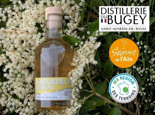 Distillerie du Bugey - Liqueur de gin au sureau 20cl