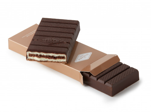 La Glacerie par David Wesmaël - Meilleur Ouvrier de France - Tablette Glacée Chocolat Noir & Cacahuètes