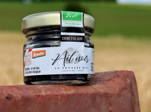 La Panacée bio - Crème d'ail noir Demeter - 25 g