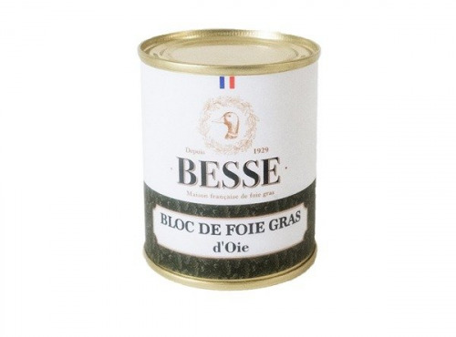 Foie Gras BESSE - Bloc de foie gras d'oie 130g