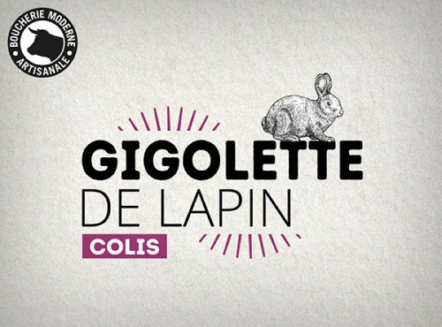 Boucherie Moderne - GIGOLETTES DE LAPIN - 5kg