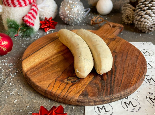 Maison Lascours - Boudin Blanc aux Truffes - 300g