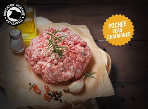 Boucherie Moderne - [Précommande] Farce VEAU / Châtaignes - 500g