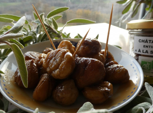 Terres EnVie - Châtaignes Bio Entières À La Sauge 60g