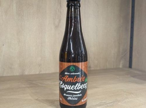 Ferme Joos - L'Ambrée d'Esquelbecq BIO - Bière artisanale de la brasserie Thiriez 33 cl