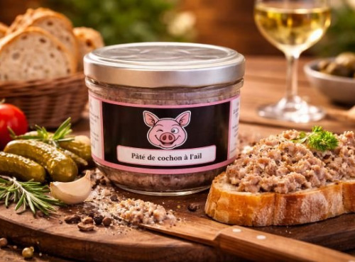 Domaine La Prune - Pâté à l'ail - 190 g