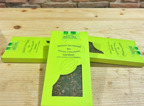 Ferme des Fabres, Vos Manges Gardiens - Chocolat BIO Noir Grue