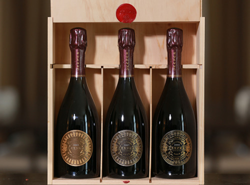 Champagne Jeeper - Coffret Bois Millésimes - 3 x 75 cl