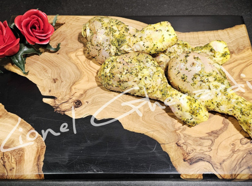 Boucherie Charcuterie Traiteur Lionel Ghérardi - Pilon de Poulet mariné Thym/Citron - 650g