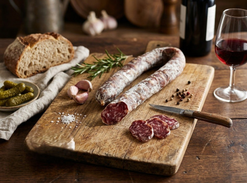 Charcuterie Aubard - Saucisse sèche Aller Retour 100% KINTOA