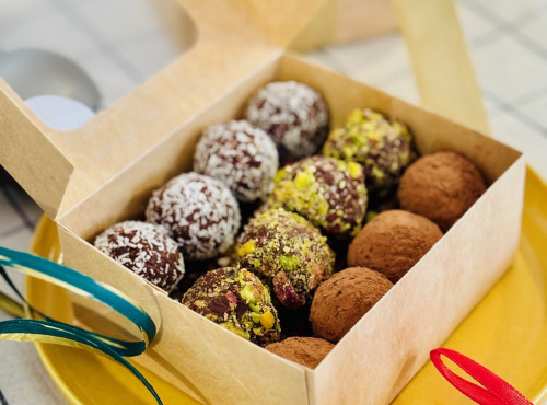 Le Pain d'Hervé - Boîte de Truffes 100% Maison et Bio