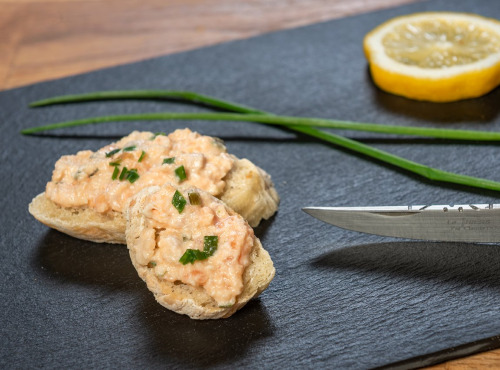 Pisciculture des eaux de l'Inval - Rillettes de truite fumée fraîche 150 gr