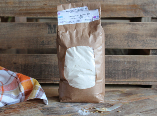 Les Délices du Scamandre - Farine de Riz Bio Sans Gluten - 5kg