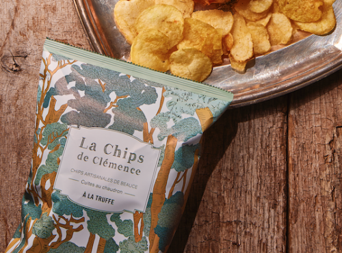 Chips BELSIA - La chips de Clémence - Truffe d'été -  100gr x 10