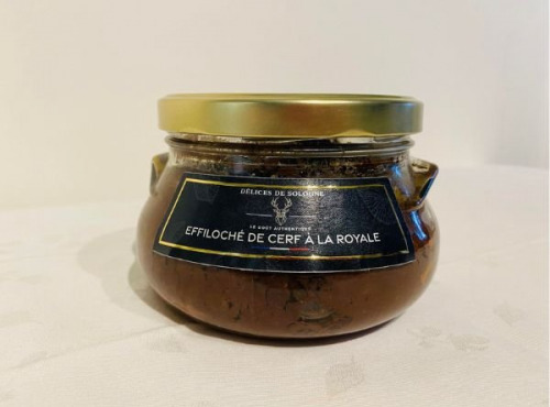 Délices de Sologne - Éffiloché de cerf à la royale - 500g