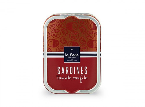 La Perle des Dieux - Sardines à la tomates confites - lot de 4 boîtes