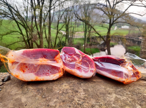 Ferme AOZTEIA - Pavé De Jambon De Porc Kintoa Aop - 24 Mois D'affinage -1300g