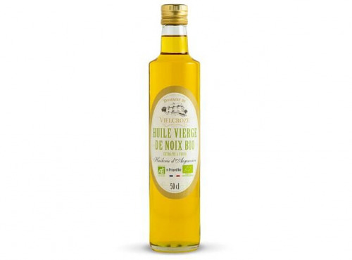 Domaine de Vielcroze - Huile de Noix BIO - Vierge - A Froid - Gamme Aiguevive 50 CL