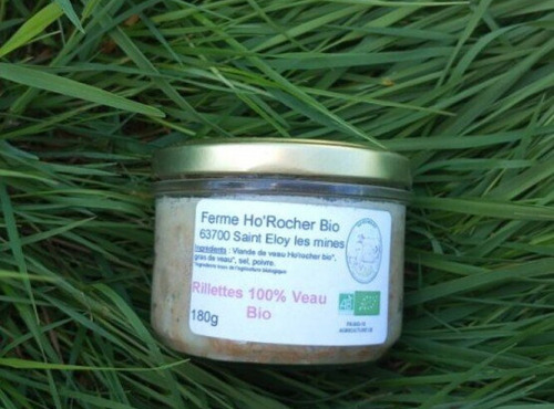 Ferme Ho'Rocher - Rillettes 100% veau 180g