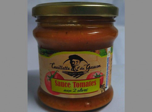 Maison du Pruneau - Cueillette du Gascon - Sauce Tomate aux 2 olives 275 g