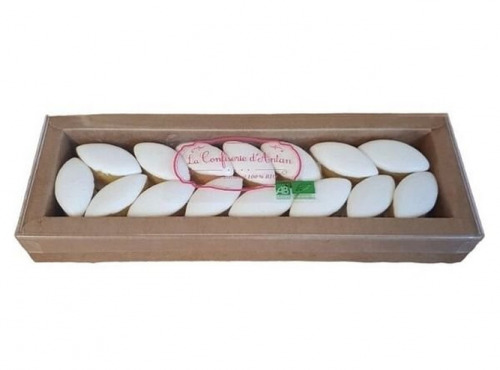 La confiserie d’antan 100% bio - Réglette kraft mini calisson traditionnel - 195 gr