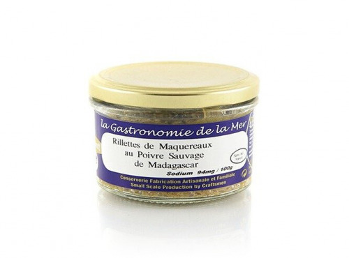 SARL Kerbriant ( Conserverie ) - Rillettes de maquereaux au Poivre Sauvage de Madagascar - 90g