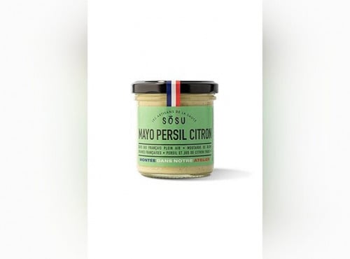 SÒSU, les Artisans de la Sauce - SÒSU- Mayonnaise Persil Citron 165 ml