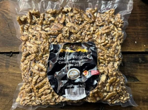 Ferme de Pleinefage - Cerneaux de Noix " FRANQUETTE" Entiers Bio - sachet 1kg