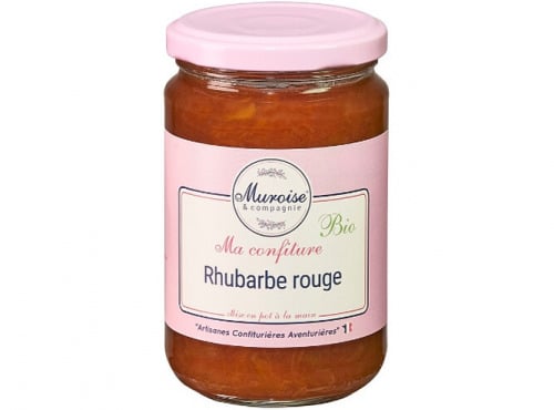 Muroise et Compagnie - Confiture de Rhubarbe Bio - 350 gr