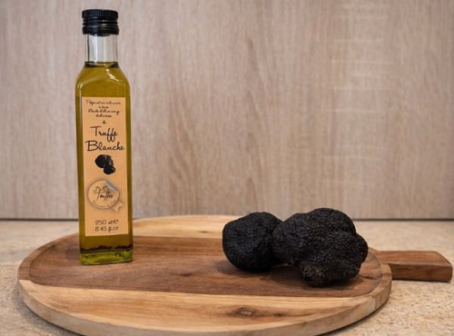 JMC Truffes - Huile d'olive à la truffe blanche 25 cl