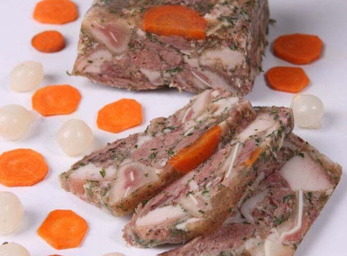 La Ferme du Louvier - Pâté de tête 200g de porc élevé en plein air