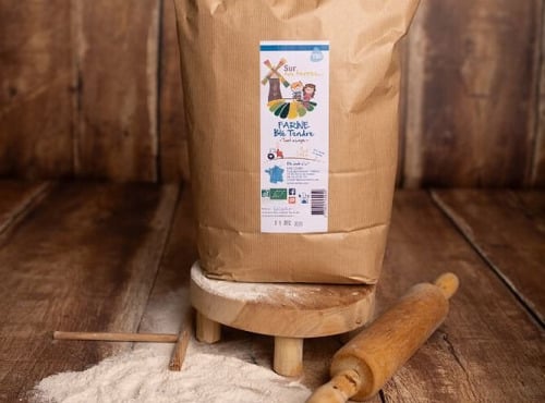 Sur Nos Terres - Farine de blé tendre T80 bio - 5kg