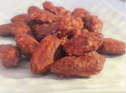 La confiserie d’antan 100% bio - Amandes caramélisées miel - vrac 500 gr